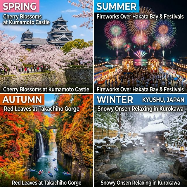 Best Time to Visit Kyushu: A Month-by-Month Guide