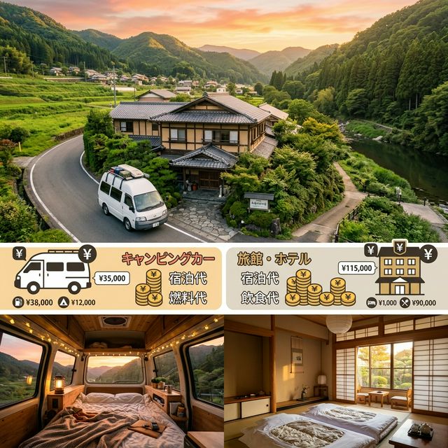 Campervan vs Hotel Cost