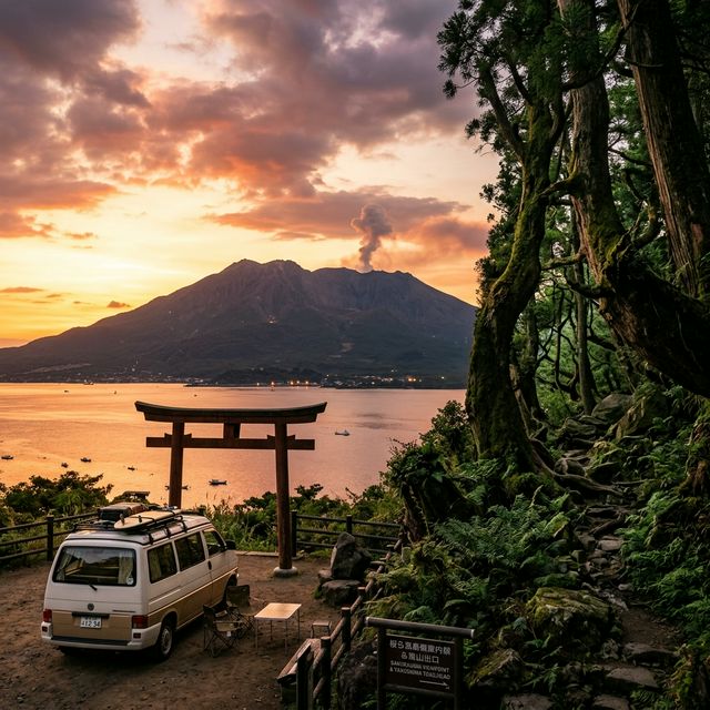 Kagoshima & Yakushima Road Trip by Campervan: Southern Kyushu's Best-Kept Secret