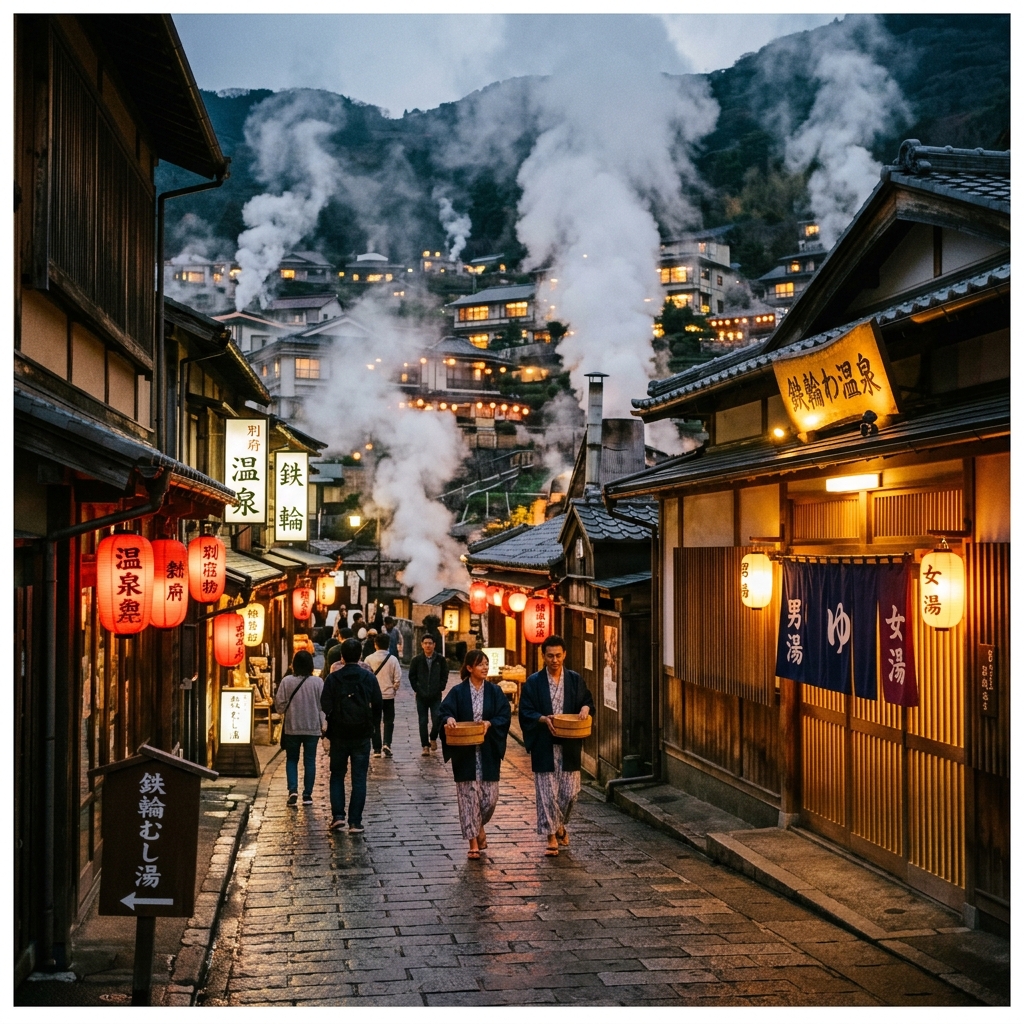 Exploring Beppu by Campervan: Jigoku Meguri & Steam Cooking